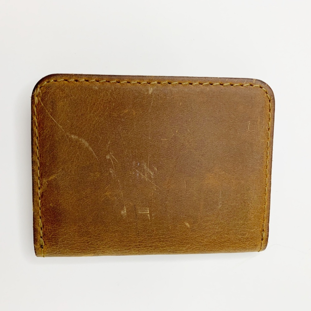 Saddleback Leather Card Holder Minimalist Wallet - Picture 3 of 8